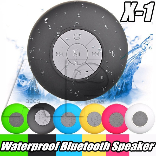 Waterproof Wirelesss Mini Bluetooth Speaker IPX4 Hand-free Shower Speakers All Devices For Samsung S8 laptop Showers Bathroom Pool Boat Use