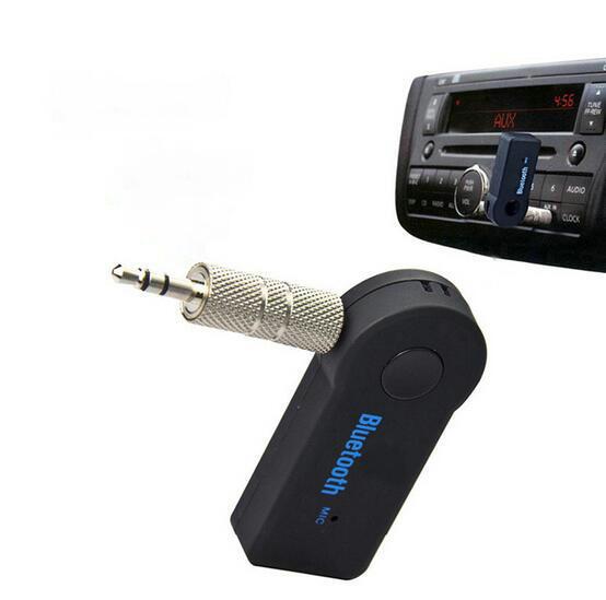 Car Audio Receiver Universal 3.5mm Streaming Car A2DP Wireless Bluetooth AUX Audio Music Receiver Adapter Handsfree with Mic For Phone MP3