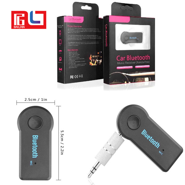 Wireless 3.5mm Bluetooth Receiver For Mobile Audio Music Calling Adapter Auto Streaming A2DP Kit for Speaker Headphone