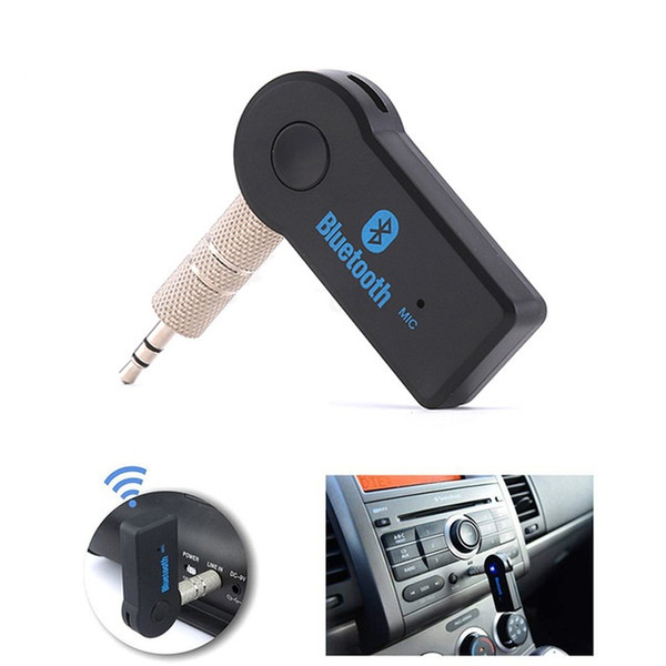 Bluetooth Car Adapter Receiver 3.5mm Aux Aux Stereo Wireless USB Mini Bluetooth Audio Music Receiver For Smart Phone MP3 FM Retail Headphone