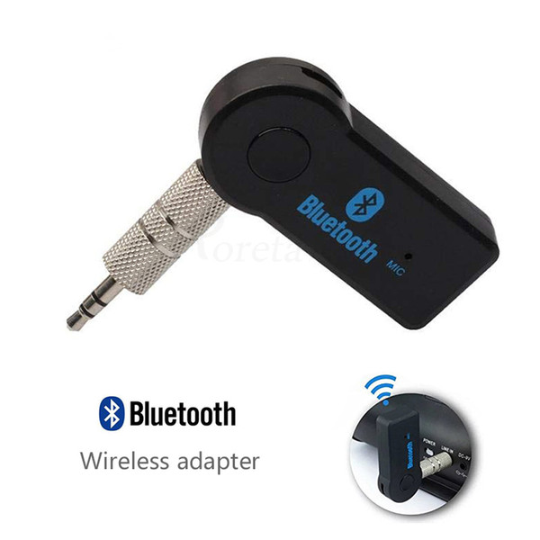 Wireless Car Bluetooth Adapter Receiver 3.5mm Aux Stereo Wireless USB Mini Bluetooth Audio Music Car Adapter Receiver for PC Car AUX