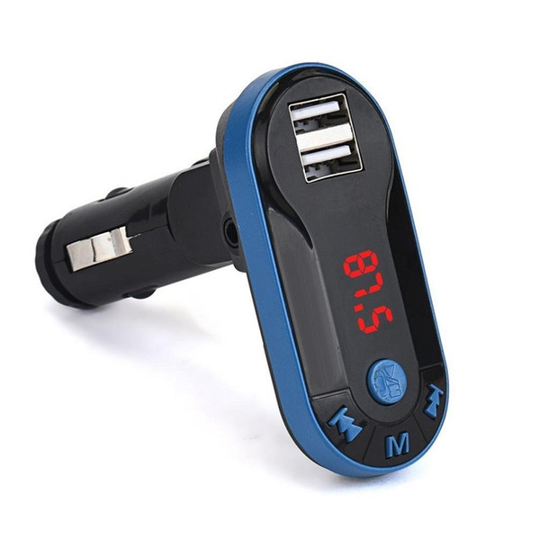 FM Transmitter Double USB Charger Cheap Bluetooth Car Kit FM Radio Car Bluetooth Adapter Support TF Card USB Flash Drive AUX Better S7 30