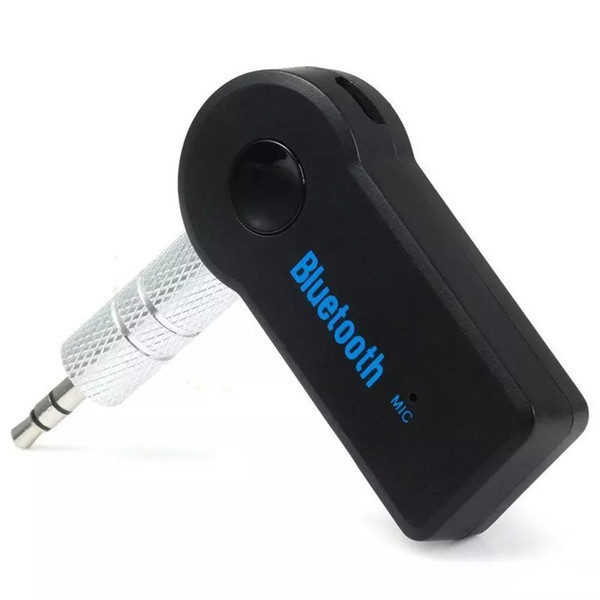 Universal 3.5mm Bluetooth Car Kit A2DP Wireless AUX Audio Music Receiver Adapter Handsfree with Mic For Phone MP3