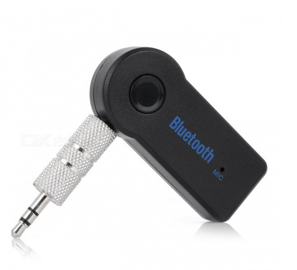 Bluetooth Music Audio Stereo Adapter Receiver for Car 3.5mm AUX Home Speaker MP3 Car Music Sound System Hands Free Calling Built-in Mic