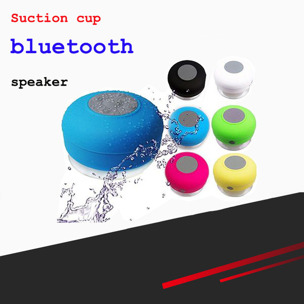 Waterproof Wireless Bluetooth 4.1 Shower Speaker Mini Portable Hands Free Speakers Water Resistant Built-in Mic with Suction Cup