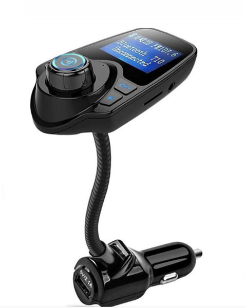 T10 Car Kit LED Display MP3 Audio Player Bluetooth FM Transmitter Support TF Card USB Bluetooth wireless car charging