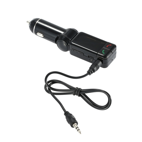 Car Bluetooth Adapter BC06 FM Transmitter Bluetooth Car Kit Hands Free FM Radio Adapter with USB Output Car Charger with Retail Box