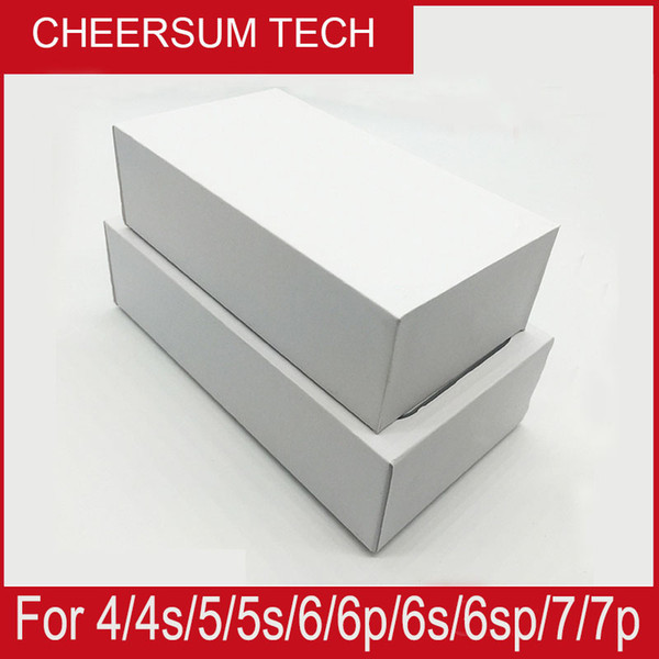 Retail Box For iphone 5 5s SE 5c 6 6s 7 plus Mobile phone box for samsung Galaxy S4 S5 S6 S7 Edge Plus S8 S8+ exclude Battery