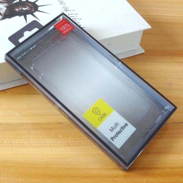 Universal plastic empty PVC retail package box for Phone Case iphone X 8 7 6 6S plus Samsung Galaxy S6 S7 edge S8