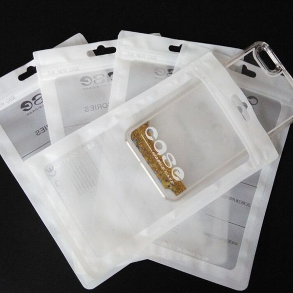 OPP PP PVC Poly Plastic Packaging Bag Zip Lock Mobile phone Case packing bag Phone Case Leather Case Cover