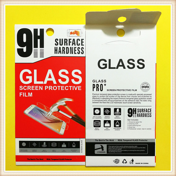 package for Premium Tempered Glass Toughened Glass Film Screen Protector Protective For iphone 5 4 6 sasmung only retail package no film