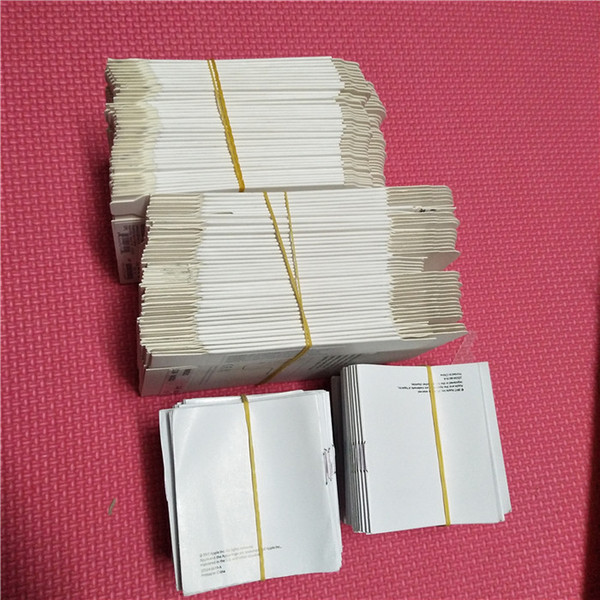 500Pcs/Lot Original empty Retail Box & Packaging for iPhone 7 7 plus 6s Plus iPhone5s 5c 5 1M 2M Cable