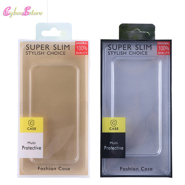 Universal PVC Retail Package Plastic Packaging Box Boxes With Insert For iPhone XS MAX X XR 7 8 Samsung S9 S8 Huawei