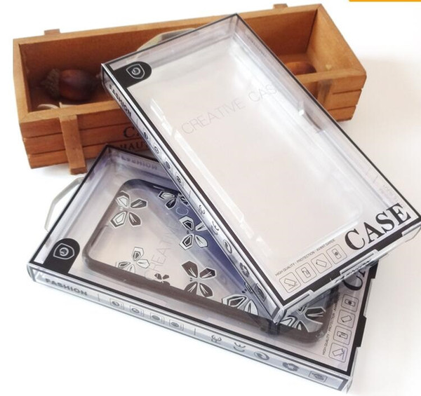 Fashion Cellphone Box Plastic Packing Box For smart phone 4.7inches and 5.5inches transparent retail packing