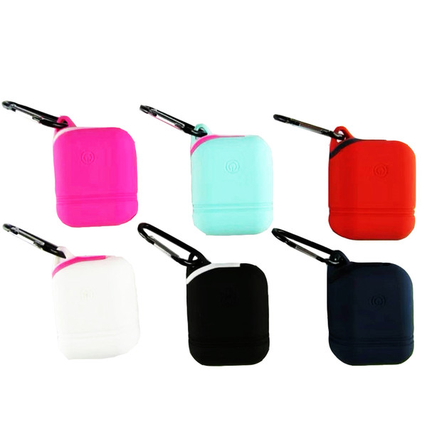 Soft Silicone Cover For Apple Airpods Waterproof Shockproof Protector Case Sleeve Pouch For Air Pods Earphone black white blue red colorful