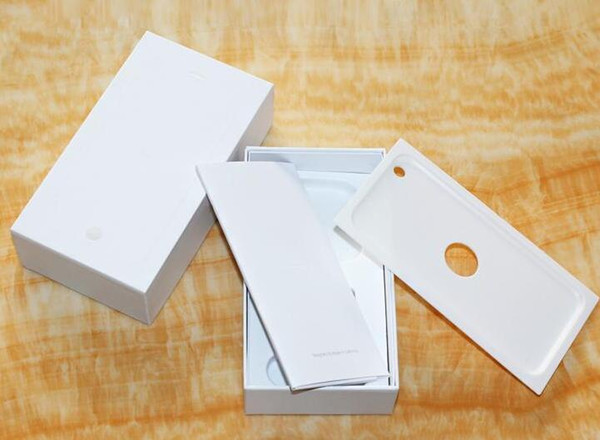 Factory Direct Cell Phone Box Empty Boxes for Iphone 5 6 6s 6s plus 7 7s plus Empty box US plug