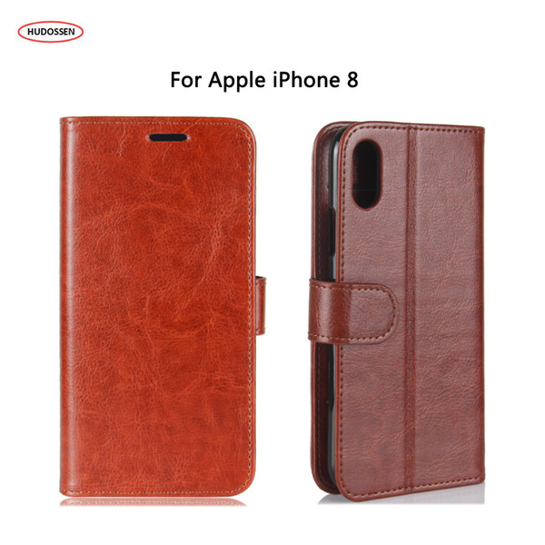 Case For Apple iPhone 8 Luxury Flip Case PU Leather Back Cover Fundas Coque For Apple iPhone 8 Protective Phone Housing Capa