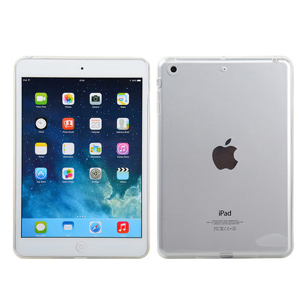 Tablet phone protective shell 1/2 transparent TPU soft protective shell mini drop shell for ipad