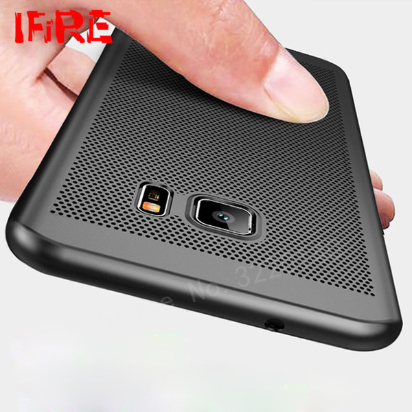 Luxury Heat Dissipation Matte Cases For Samsung Galaxy S6 S7 A5 A7 2017 Case Hard PC Plastic Cover For Galaxy a7 a5 2016 S8 Case