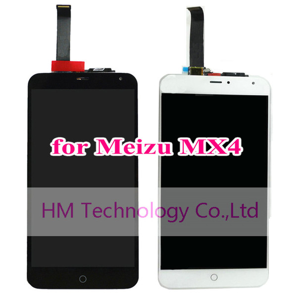 Wholesale-Black/White LCD+TP for Meizu MX4 MX 4 5.36