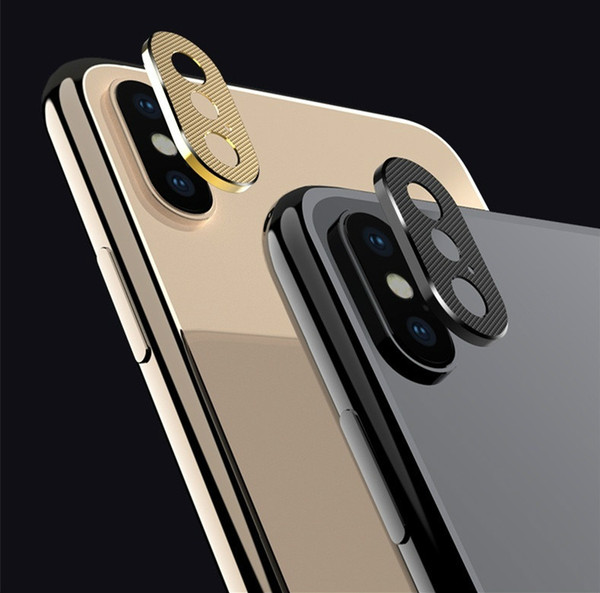 Phone Camera Guard Circle Metal Lens Protector Case Camera Cover for iPhone XS Max/XS/XR/X/8/8P/7/7P/6S/6SP/6/6P