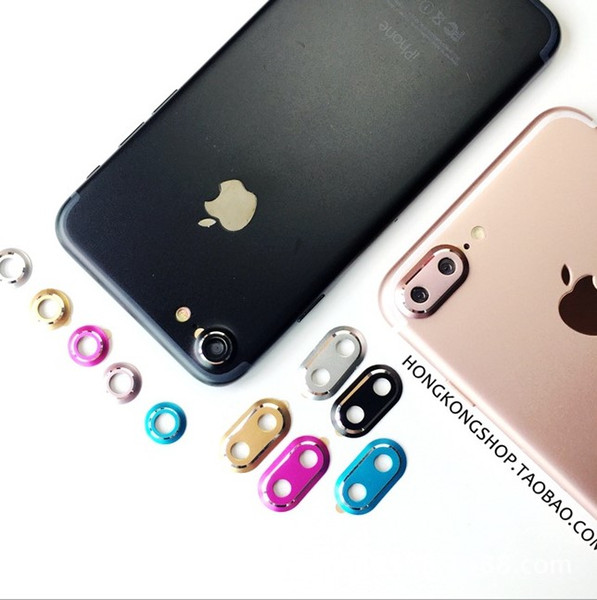New Arrival! Fashional Rear Camera Glass Guard Circle Lens Protective Case Cover Ring for Apple iphone 6 / 6 plus For iphone 7 7Plus