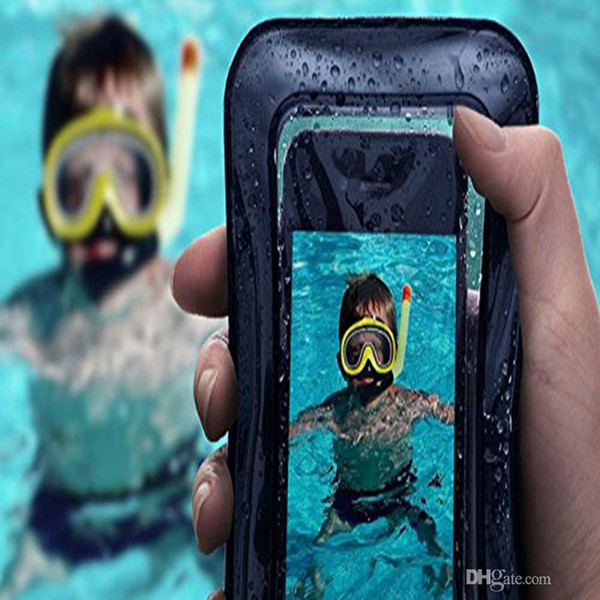 Universal Waterproof Case Cell Phone Underwater Dry Bag for iphone 6 Plus 6S Plus for Samsung Galaxy Note 5 support OEM wholesale