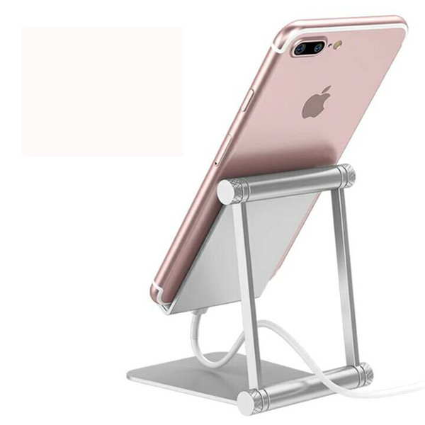 Multifunctional phone&ipad holder Foldable for phone metal desk stand with Retail package 360 degree