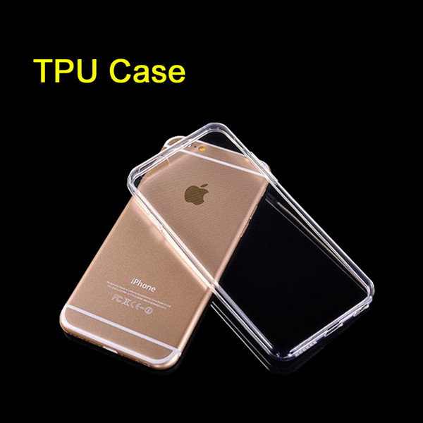 For Iphone 7 PLUS Samsung Note 7 S7 Iphone 6s Crystal Gel Case for iPhone 6s Plus Ultra-Thin transparent Soft TPU Cases Note 5 Clear SCA049