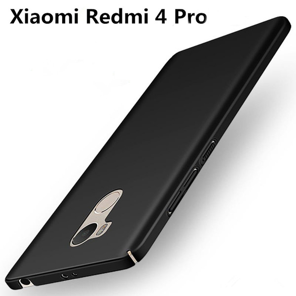 Luxury Hard Back Plastic Matte Case for Xiaomi redmi 4 Pro cases For redmi 4Pro Case Full Cover PC Cell Phone Cover