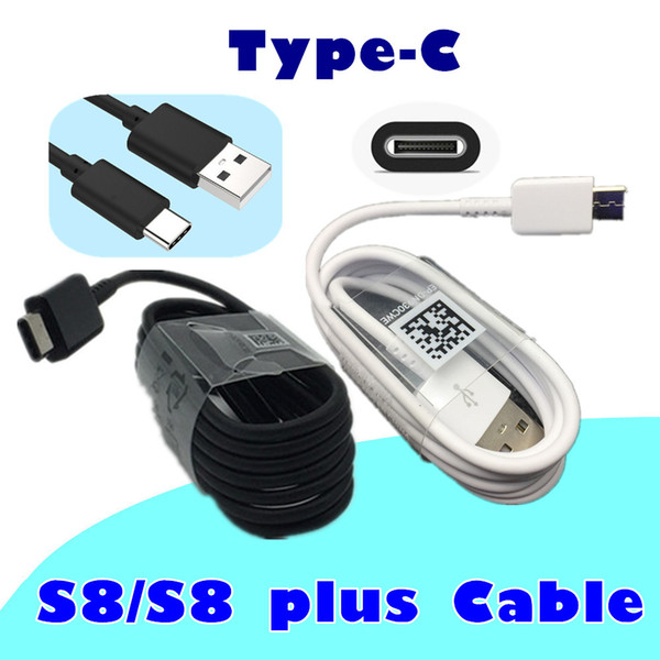 Top quailty OEM 120 cm 4ft usb type C data cable fast charging work for s8 s8 plus