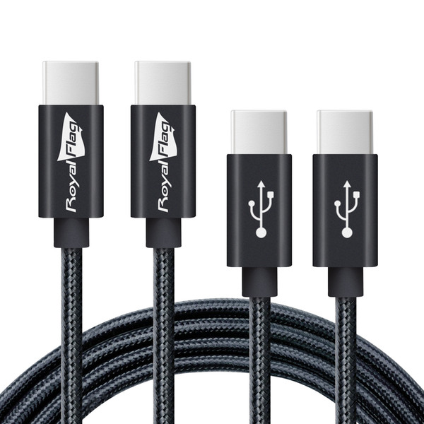 Type C to Type C Cable ,USB Type C Cable USB-C to USB-C [2 pack] 6FT+3FT Braided Data & Charging Cable (20V,3A) up to 480Mbps