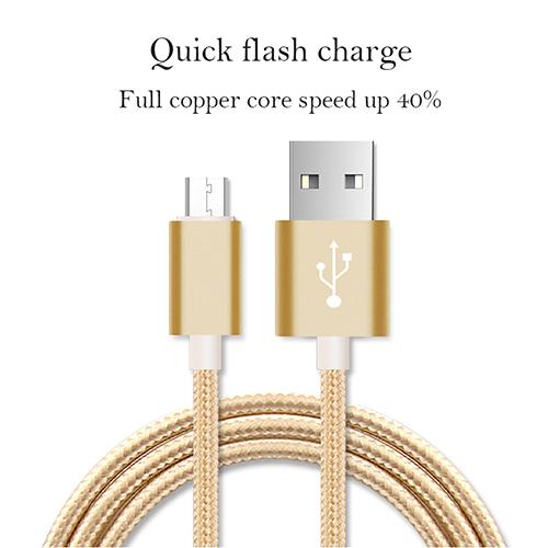 Fast charging USB cable micro USB cable android mobile phone data synchronization charger cable is apple android 1/2m wire