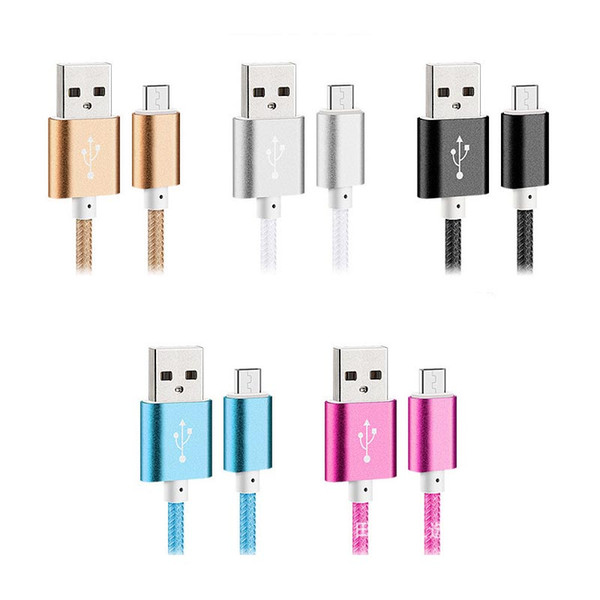 Nylon woven Android type-c charging line Apple 6s data line for iPhone7 mobile music music usb line i5i6i7i8C type fast charger