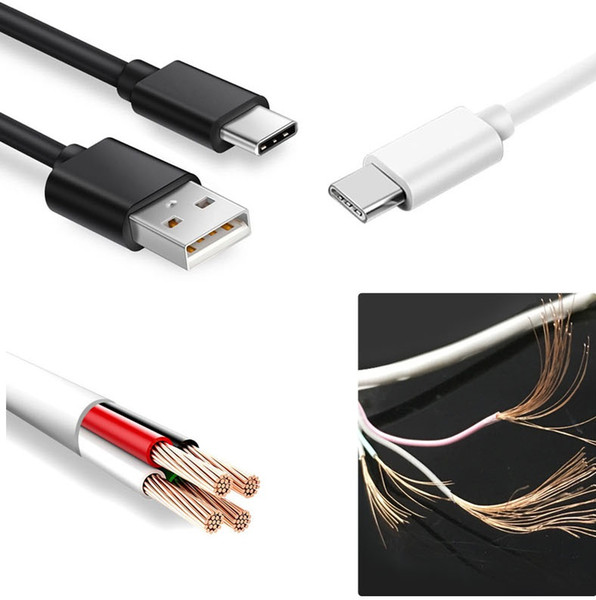 Premium High Speed Micro USB Cable Type C Cables 1M 2M Quick Charging Cord for Android Smart phone Samsung S8 S9 S7 Note 9 I X 8 7 6