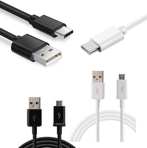 Micro USB Charger Cable for Samsung Galaxy s4 s6 s7 Type C S8 S9 I 7 8 X ip Sync Data Charging Adapter Cord Wire Line 1m 3ft High Quality