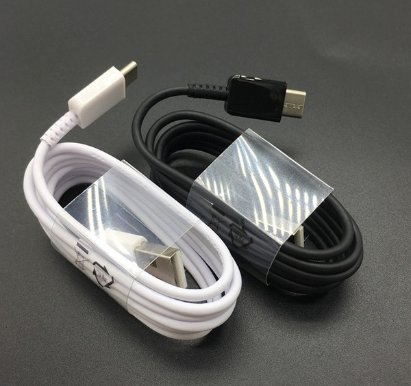 Original Top quality 1.2m 4ft 1M 3ft type c micro usb data cable v8 android charging line adapter cord cables for S6 S7 S9 S10 NOTE 9 8 7 x