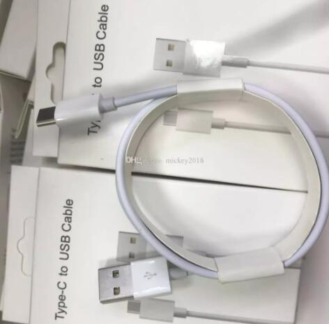 2019 Type-c to USB Cable Charger 1M Type C Long Strong Micro V8 Cables Data Line Charging for Samsung Galaxy S8 S9 Free Ship