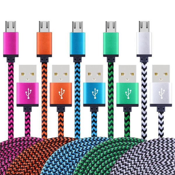 Micro V8 USB Cable Data Line Charger Cables Charging Cord Weve Android For Samsung S7 S7 Edge