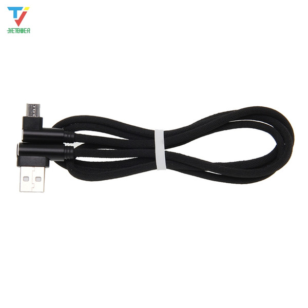 500pcs/lot 0.25m 90 degree Elbow Micro USB for Samsung Mobile Phone Charge Cord for samsung s4 s5 s6