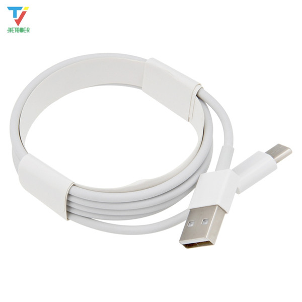 1000pcs 1m 2m 3m S4 White Round LineTypec white circle Charging line fit for Android micro usb 5pin type-c for General purpose high quality