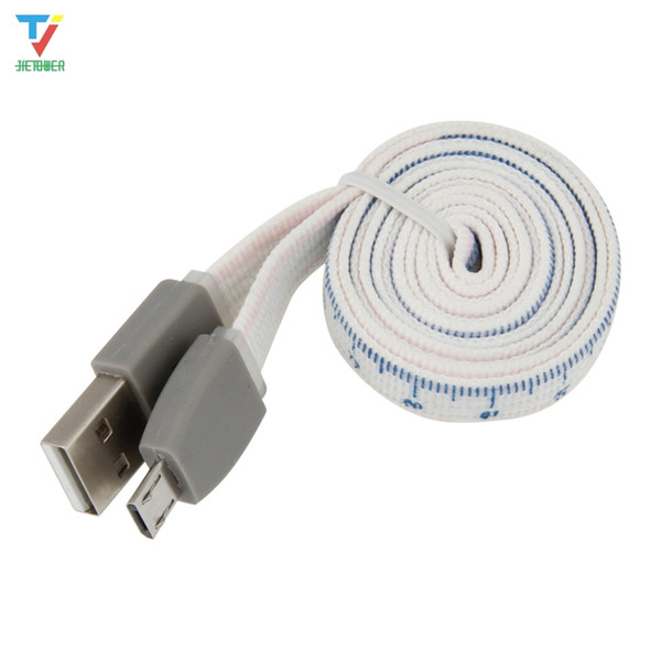 100pcs/lot calibrated cotton data line charger 1m For Android pin5 Fast Charger USB-C Micro USB Cable For Phone Cable