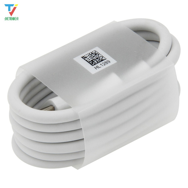 300pcs/lot 1m Typec Super Charging Data Line [White 5A] fit for Android micro usb 5pin type-c for General purpose high quality