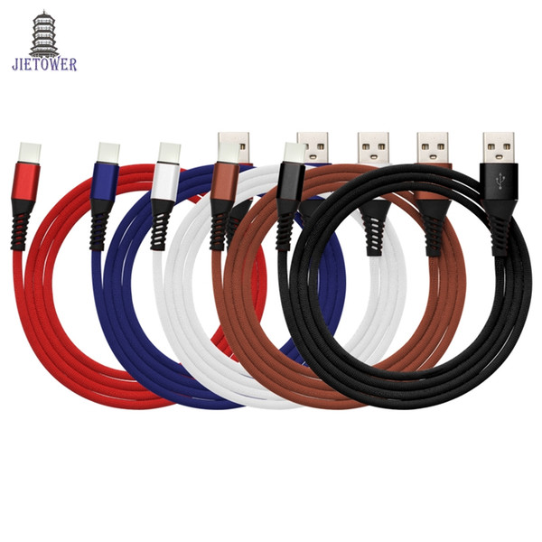 500pcs/lot Type-C/Micro USB Cable For Xiaomi Redmi Note 5 Pro 4X 4 Charger Cable For Samsung Huawei USB Phone Charger Charging Data Cable