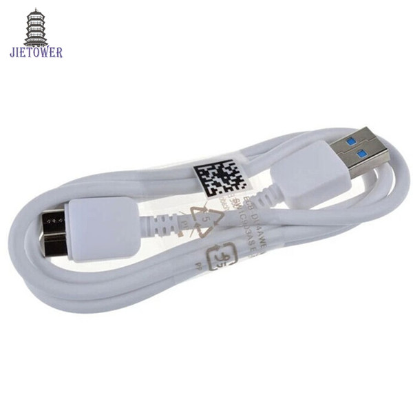 300pcs/lot 1m Micro B USB 3.0 Data Sync Charging Cable for Samsung Galaxy Note 3 S5 i9600 N900 N9000 N9006 N9002 N9008 White