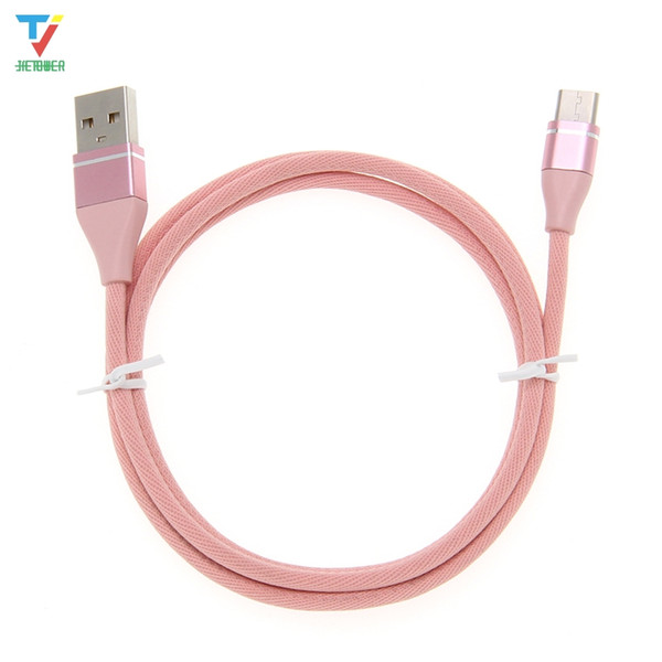 1000pcs/lot 0.25m 1m 2m 3m Meteor Fabric cable For Android pin5 type-c Fast Charger USB-C Cord Micro USB Type C Cable For Phone Cable