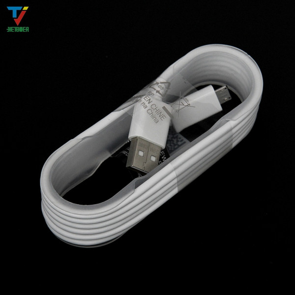 300pcs/lot 1.5m Note4 white circular charging data line with inner bracket neutral fine imitation suitable for Android micro usb 5pin type-c