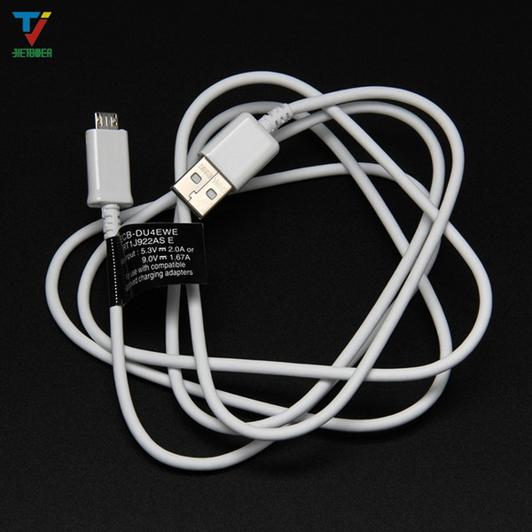 1000pcs 1.5m Note4 white circular charging data line with inner bracket neutral fine imitation suitable for Android micro usb 5pin type-c