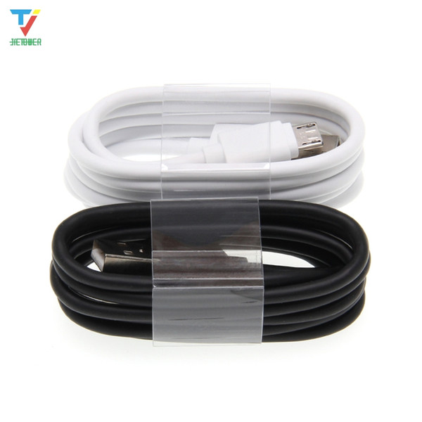 100pcs/lot 1m High Quality white/black round Micro usb/Type-c Direct Beer Data cable For Samsung huawei xiaomi htc