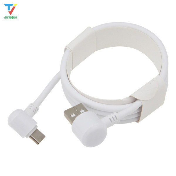 300pcs/lot F Cardboard Packing Round 2side 90Degree elbow data cable micro 5pin usb/Type-C USB C cable Date for Sumsung HTC xiaomi